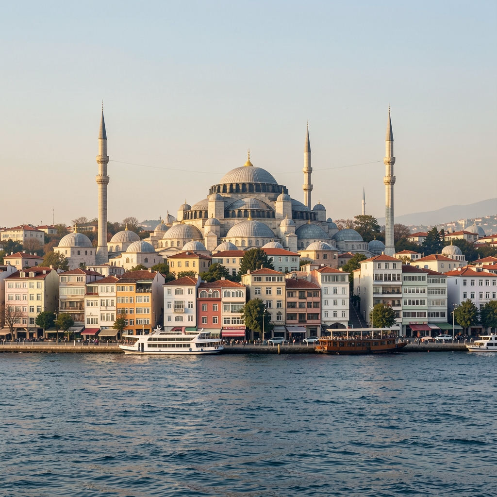 İstanbul'da bir dijital medya ofisinde editörler büyük monitörlerde Instagram ve web yayın formatlarını karşılaştırıyor, açık plan ofis düzeni